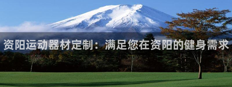 富联娱乐平台是什么平台：资阳运动器材定制：满足您在资