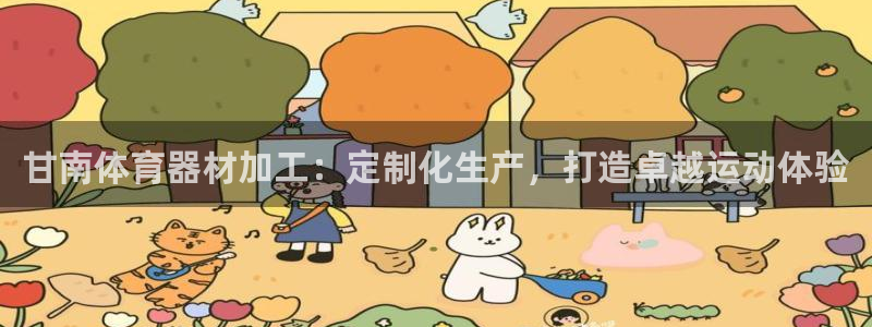 富联娱乐总代：甘南体育器材加工：定制化生产，打造卓越