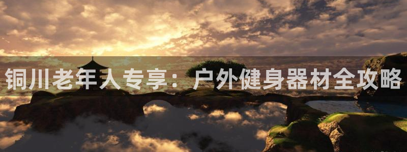 富联娱乐访问中国网站：铜川老年人专享：户外健身器材全