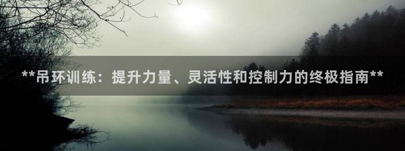 富联娱乐官方网站入口：**吊环训练：提升力量、灵活性和控制力